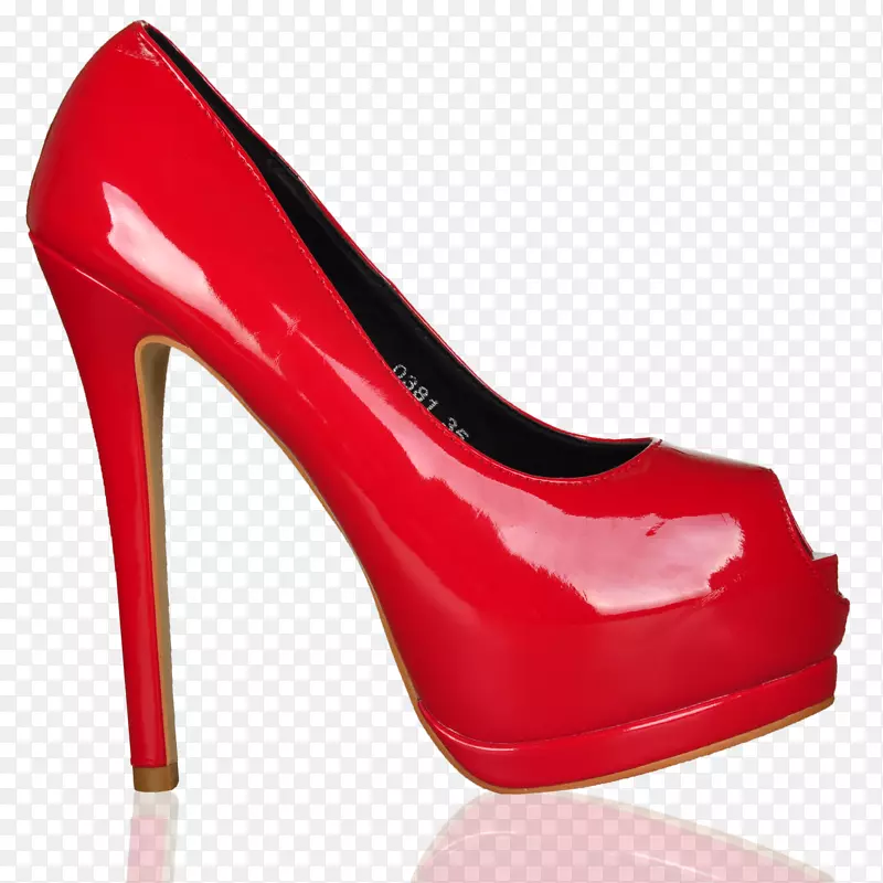 鞋跟鞋红高跟鞋