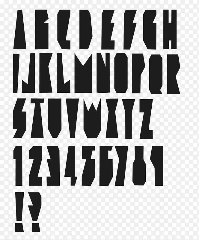 开放源码Unicode字体-儿童银河日托附言字体-淘宝lynx双11徽标艺术字体设计