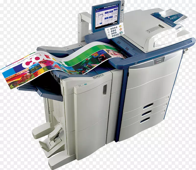 纸张多功能打印机打印复印机东芝人印刷