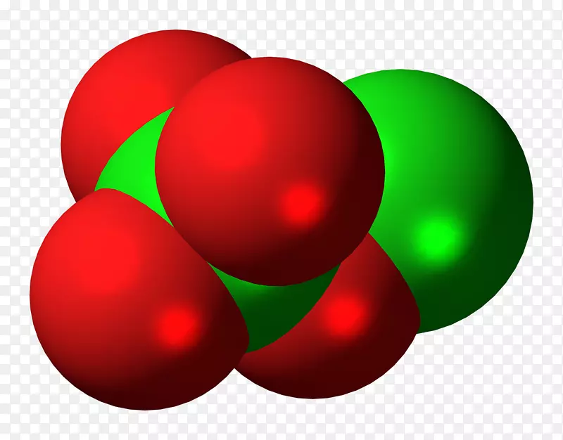 高氯酸盐分子二氧化氯分子