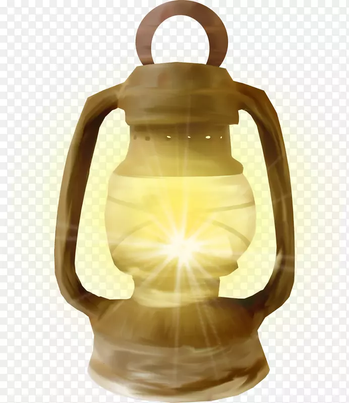 灯笼手电筒照明数字图像