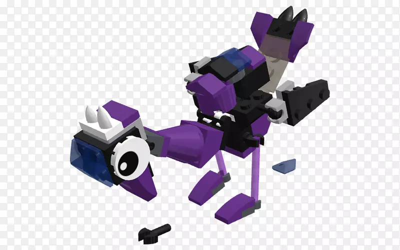 机器人紫鸵鸟材料