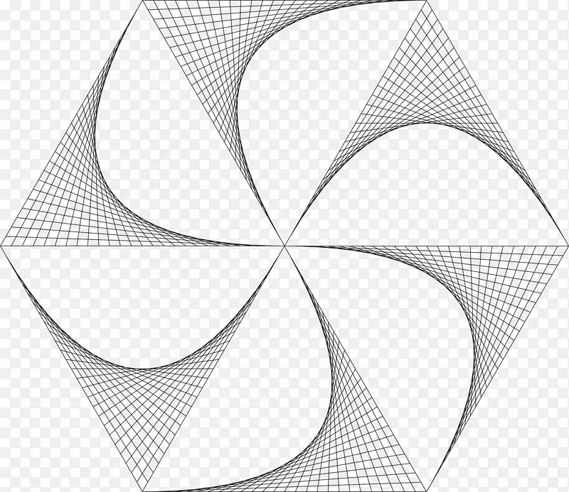 线对称角图案.几何拼接