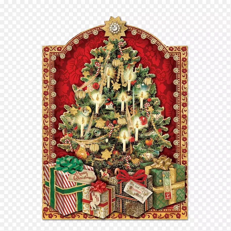 圣诞节装饰品圣诞卡圣诞树圣诞装饰尺寸卡片
