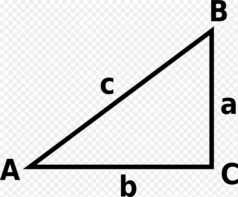 直角三角形毕达哥拉斯定理剪贴画-各种