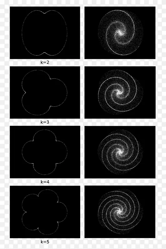 条形螺旋星系剪辑艺术-螺旋星系