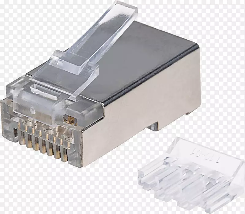 电气连接器双绞线对电缆第6类电缆注册插孔插头