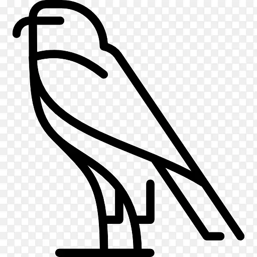 鸟类鹰公园电脑图标古埃及-埃及人