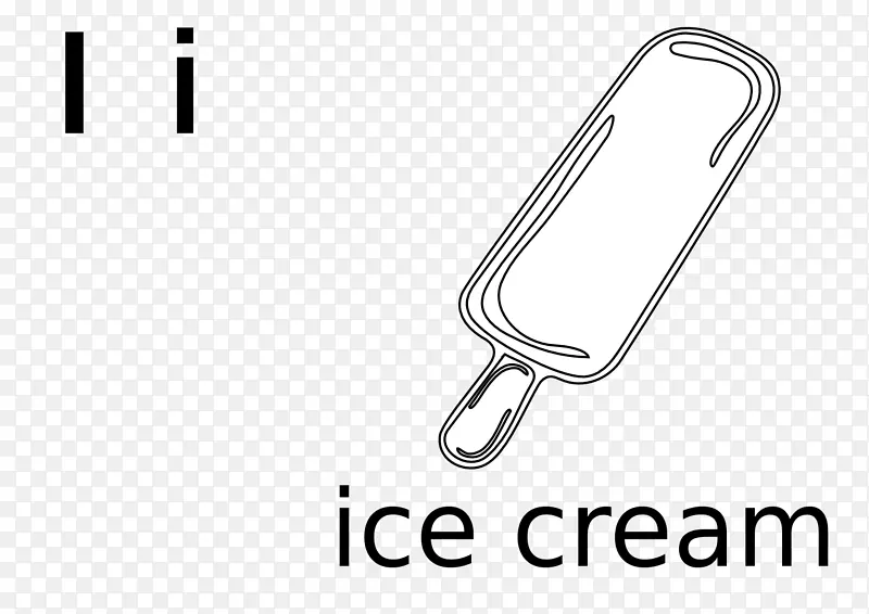 剪贴画-冰淇淋卡通