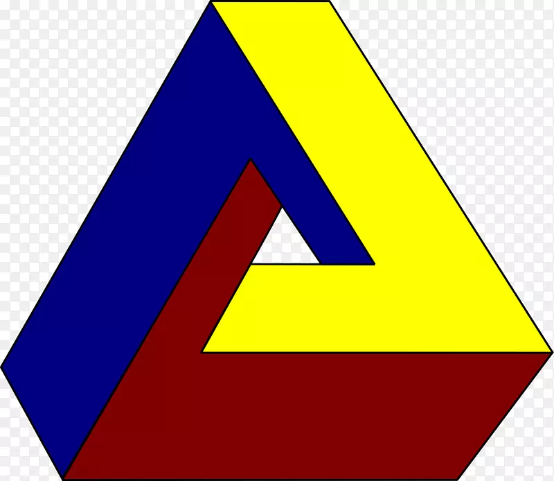 彭罗斯三角光学错觉光学三角