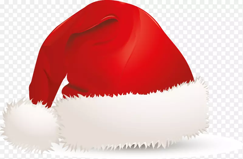 圣诞老人圣诞帽夹艺术-萨塔的帽子
