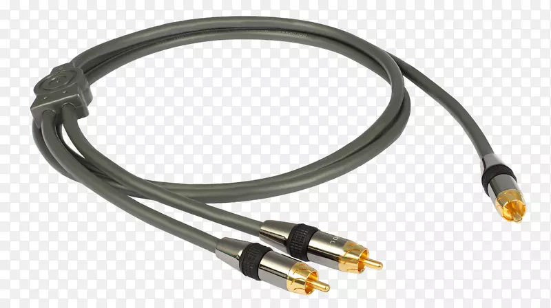 RCA连接器电缆低音炮XLR连接器高端音频