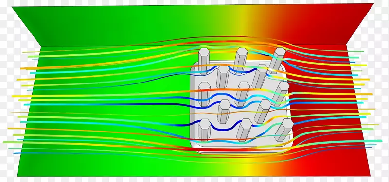 多物理气流机械工程计算流体力学热沉-水传递