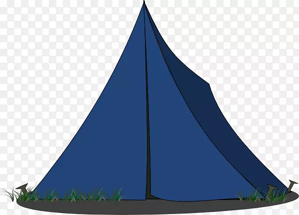 帐篷野营场地剪贴画