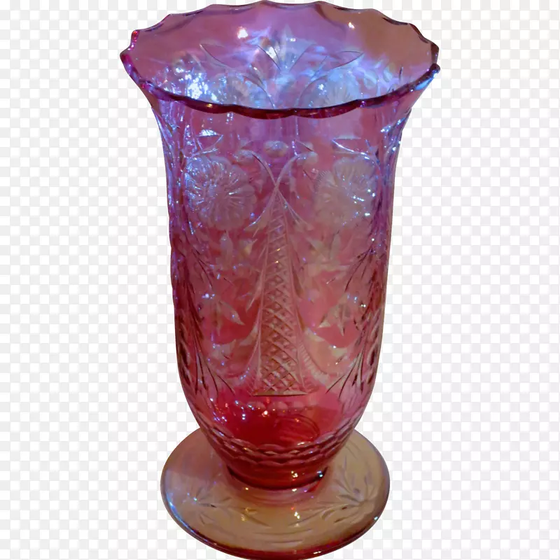 花瓶玻璃艺术蔓越莓玻璃立比公司。-蔓越莓设计