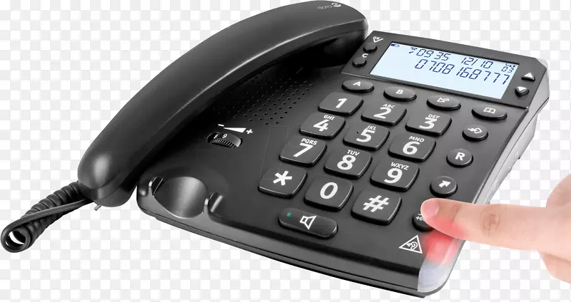 移动电话、无绳电话、家庭电话和商务电话.手绘电话