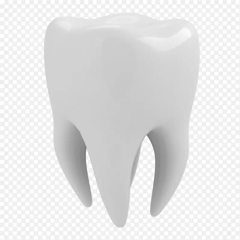 人类牙齿三维建模-三维空间钢齿