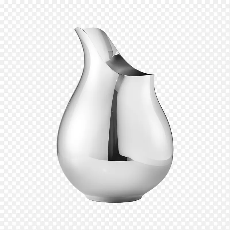 花瓶设计师不锈钢托盘铁花瓶