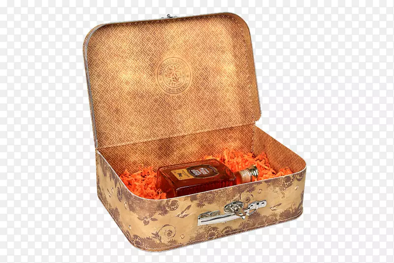 箱式箱包复古风格包装贴标部水彩行李箱