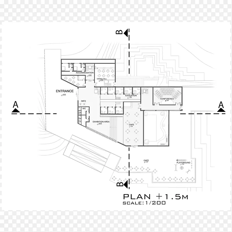 平面图工程-游乐场图