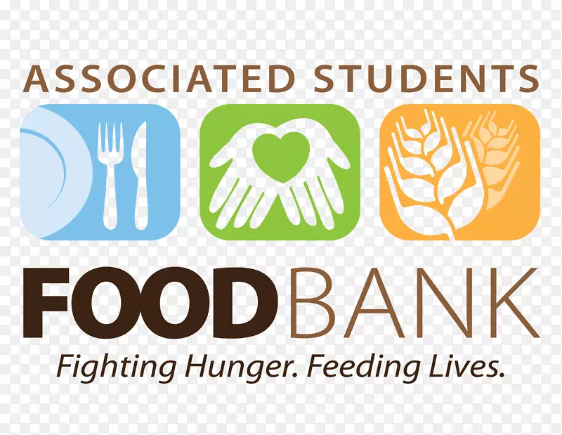 作为食品银行，与加州大学圣巴巴拉银行的学生联系在一起。
