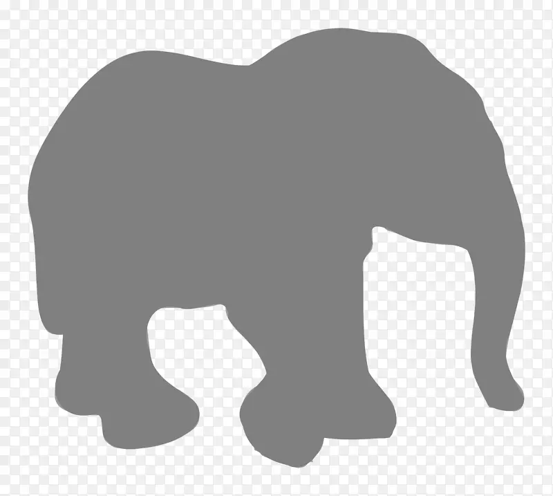 印度象非洲象熊狗犬科.邮戳设计