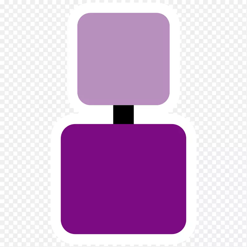 紫色长方形-紫色