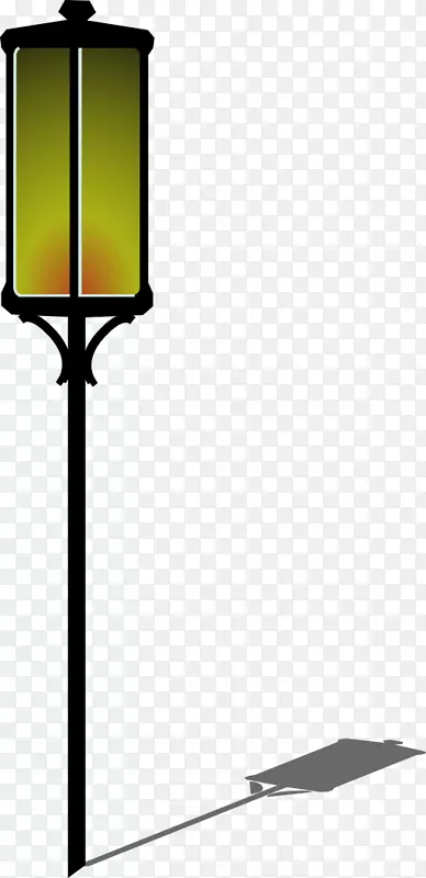 绘制路灯实用杆夹艺术.路灯