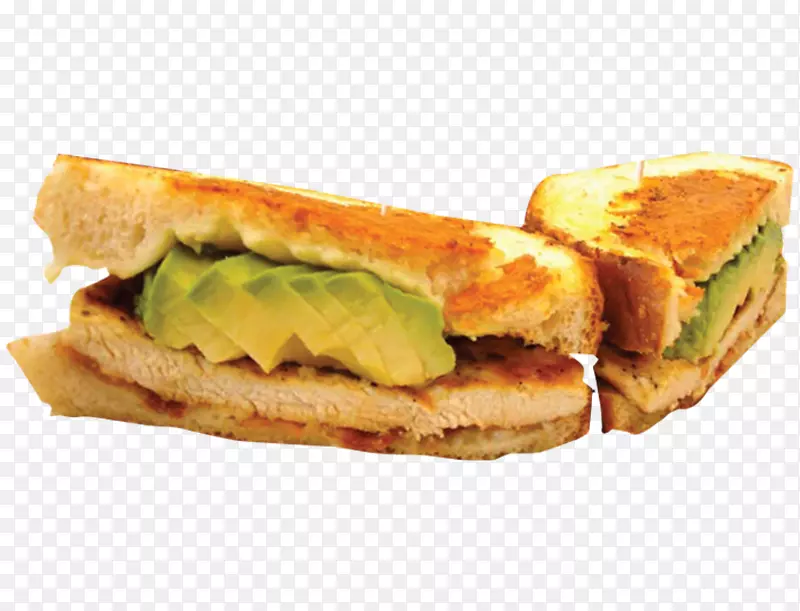 早餐三明治咖啡厅鸡肉三明治火腿奶酪三明治-最好的汉堡食物美味食品