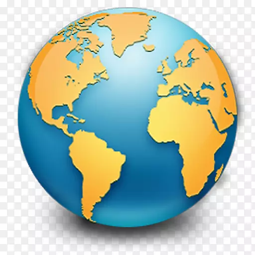 全球电脑图标网页浏览器全球