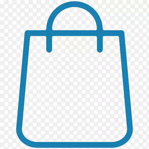 电脑图标购物袋和手推车-购物袋