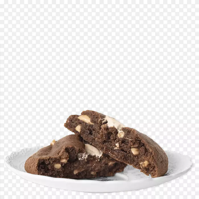 巧克力片饼干岩石路巧克力布朗尼白巧克力早餐谷类食品-枣胡桃花生