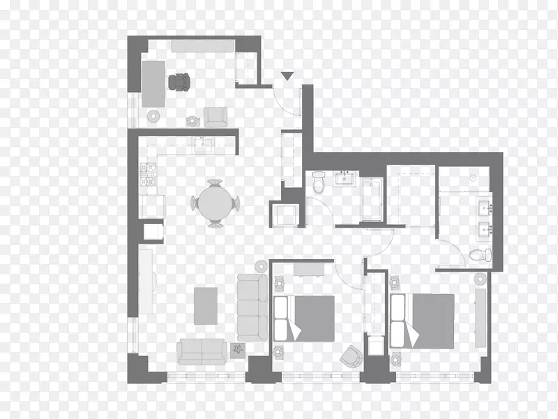 平面图房屋正面住宅小区品牌住宅