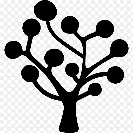 计算机图标决策树图标设计树
