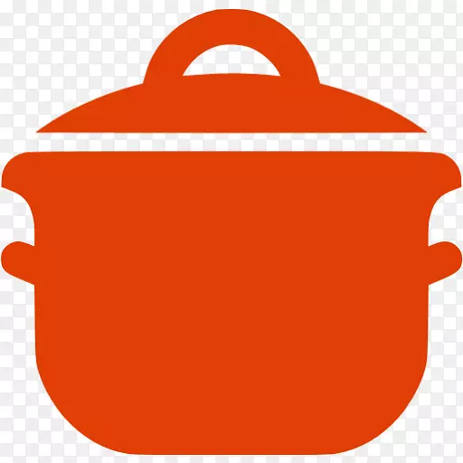 红色烹饪奥拉炊具电脑图标-烹饪