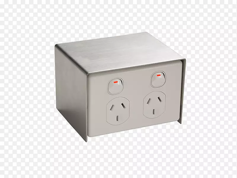 地板箱交流电源插头和插座电力开关金属标题盒