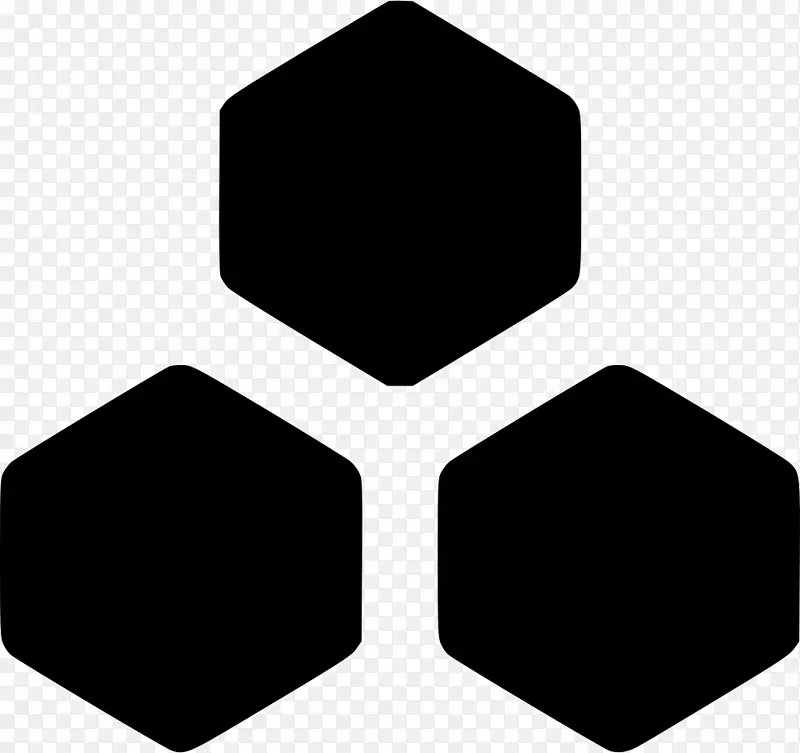 六角计算机图标符号.符号