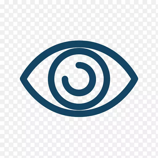 目视知觉计算机图标.眼睛