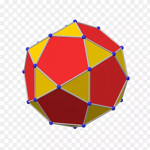 十二面体和二十面体多面体