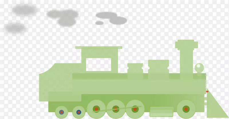 玩具火车和火车装置铁路运输机车剪辑艺术列车