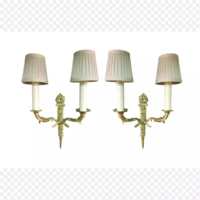 古董照明灯具吊灯-绿色棕榈叶装饰