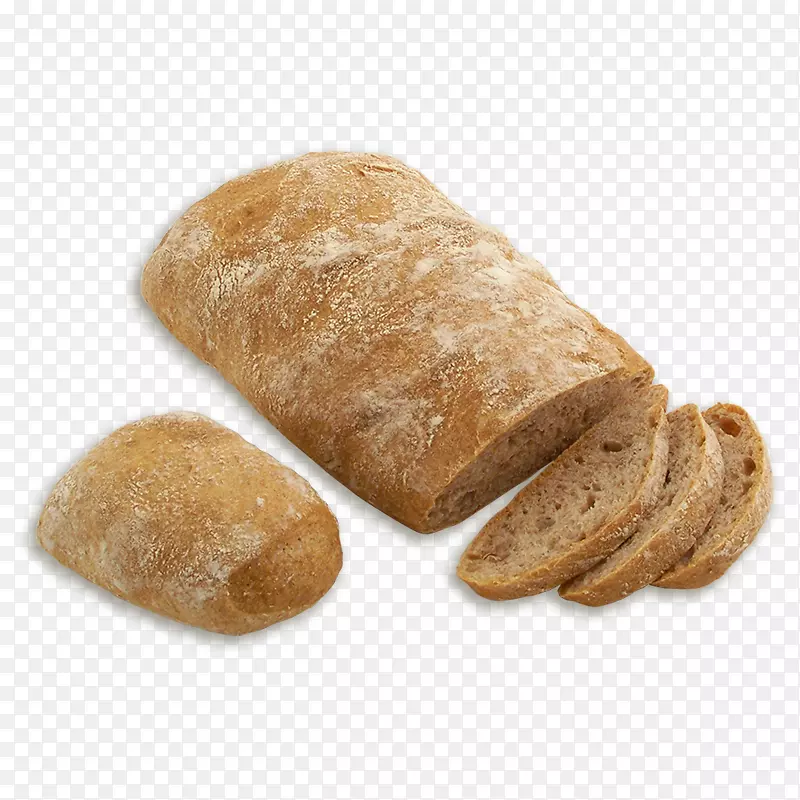 黑麦面包，格雷厄姆面包，ciabatta酸面团，棕色面包-面包