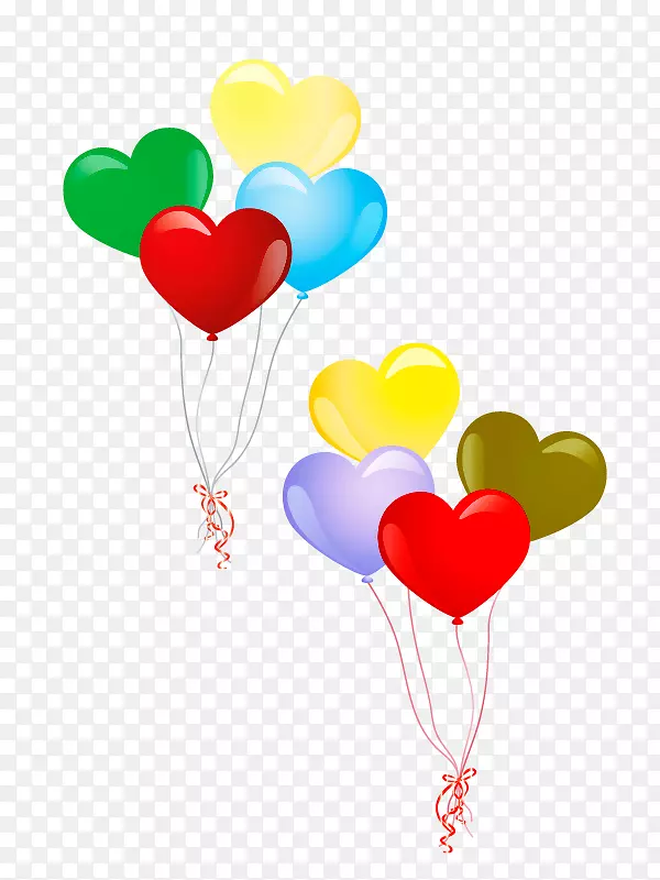 玩具气球生日画夹艺术气球云彩信箱