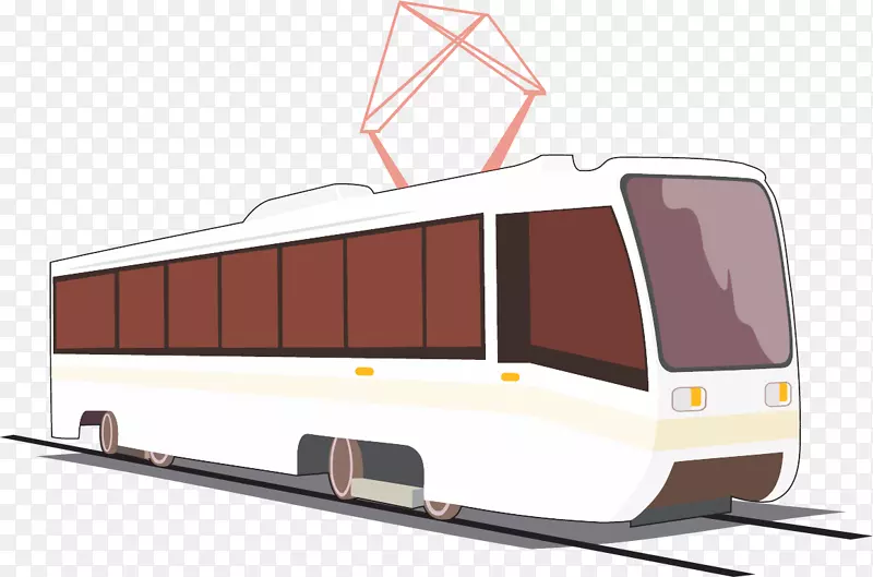 电车运输剪辑艺术-巴士