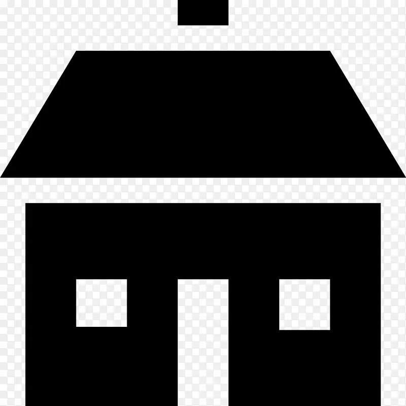 电脑图标住宅象征图标设计-房屋