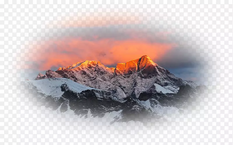 珠穆朗玛峰阿尔卑斯山三星星系S5高山高清电视山