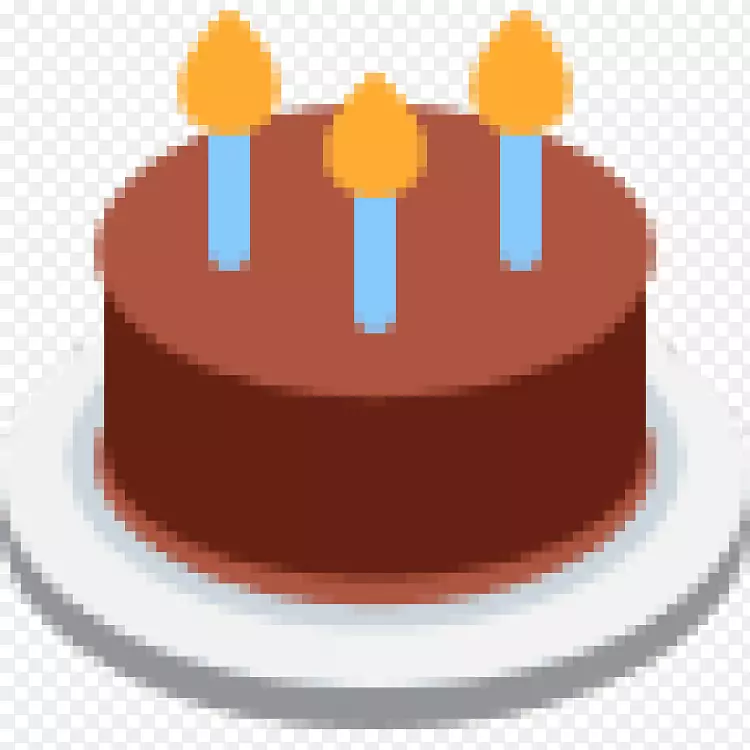 生日蛋糕表情短信