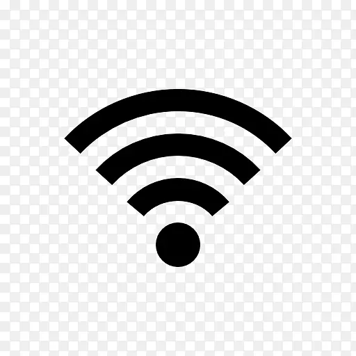 Wi-Fi计算机图标热点无线符号