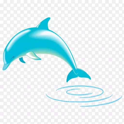 海豚剪贴画-海豚