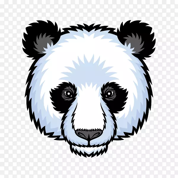 大熊猫熊标志-熊
